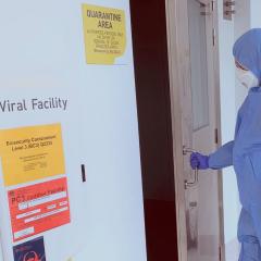 The funding supports a wide range of research into SARS-CoV-2 and other pathogenic viruses. Credit: QIMR